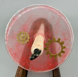 Red Drop Spindle