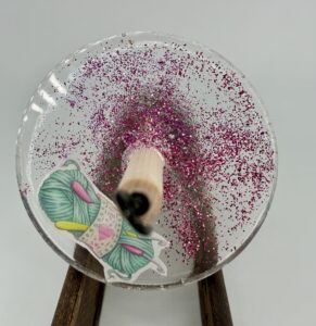 Crochet Love Drop Spindle