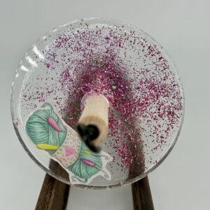 Crochet Love Drop Spindle