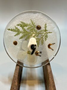 Elegant Ladybugs Drop Spindle